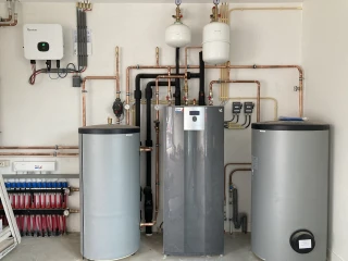 Installatie van warmtepompen